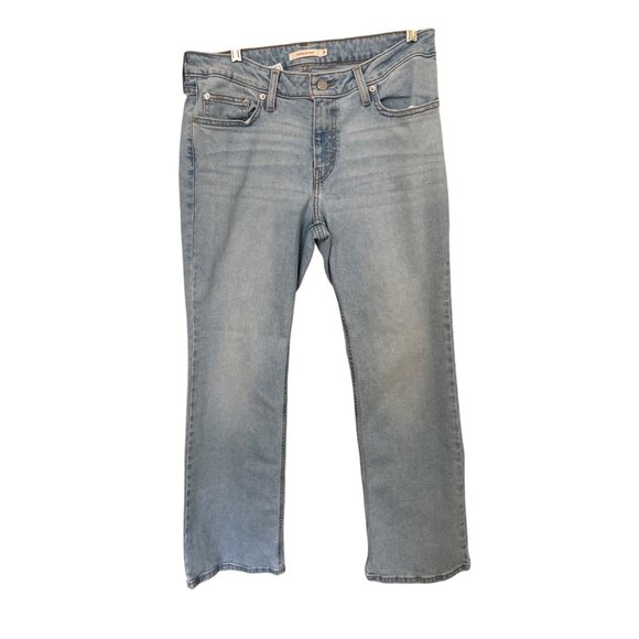 Levis Superlow Bootcut Jeans Womens W31 L30 Light Wash Denim Cowgirl Western Rod - Picture 1 of 13